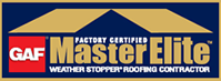 GAF Mater Elite Factory Certified Weather Weather Stopping Roofing Contractor