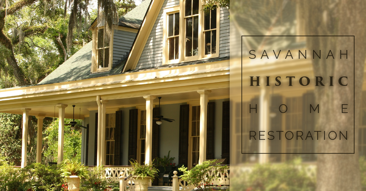Savannah Historic Home Restoration - Roof Replacement by Tri County Roofing