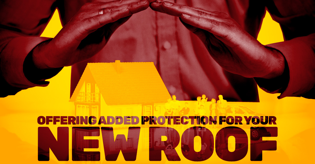 Offering added protection for your new roof