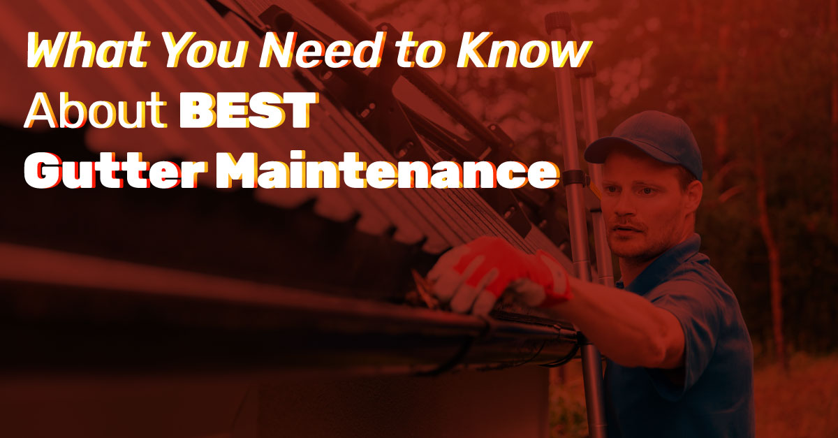 What You Need to Know about Best Gutter Maintenance